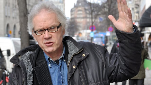 A photo taken in 2010 of the Swedish cartoonist Lars Vilks