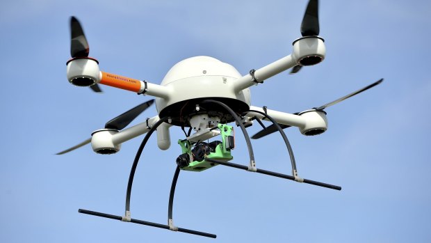 Racing Queensland began testing drones last year.