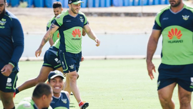 Canberra Raiders acting captain Josh Hodgson has surprised Ricky Stuart since he arrived at the club.