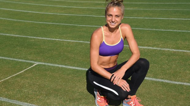 Steeplechaser Genevieve LaCaze has set many new PBs this year.
