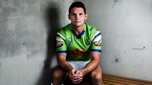 Raiders Captain Jarrod Croker wants to bring a title to Canberra. Photo: Jamila Toderas