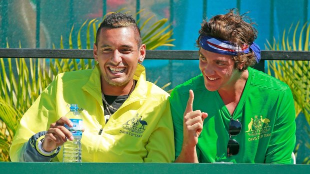 Nick Kyrgios and Thanasi Kokkinakis will not partner in the doubles at the US Open.