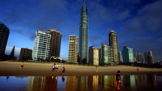 Gold Coast property prices have left the doldrums and appear to be about to soar. 