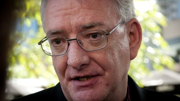 A victim has blamed Brisbane Anglican Archbishop Phillip Aspinall for abuse he suffered in the 1980s.