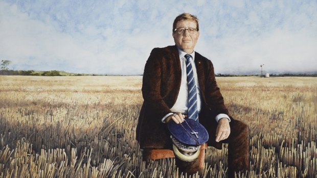 Archibald Prize finalist Troy, by Mark Horton, which features NSW Deputy Premier Troy Grant.