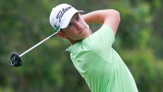 Canberra golfer Josh Armstrong is about to create history in the Junior Presidents Cup.