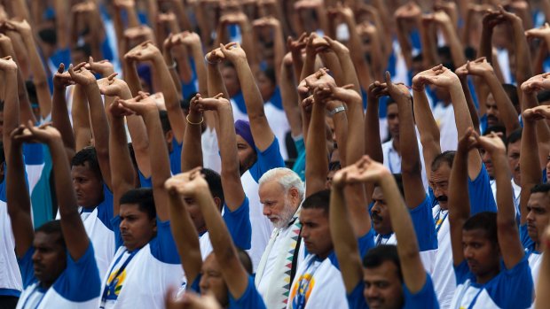 Modi often talks about yoga in speeches and during meetings with world leaders.