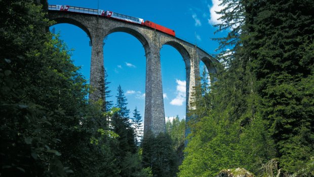 Engineering feat: The Glacier Express is one of the great Swiss rail journeys.