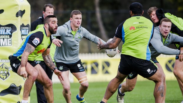 Raiders fullback Jack Wighton is a barometer when it comes to Canberra's results.