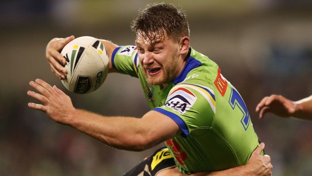 Canberra Raiders coach Ricky Stuart says Elliott Whitehead is a "real footy player".