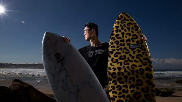 Justin Tang, chief technology officer of Disrupt Sports, represents a new breed of surfboard salesman with ICT skills in high demand across a wide range of industries. 