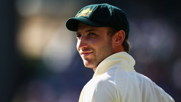 Enormous talent: Phillip Hughes during the Second Test match between Australia and Pakistan at the Sydney Cricket Ground in 2010.