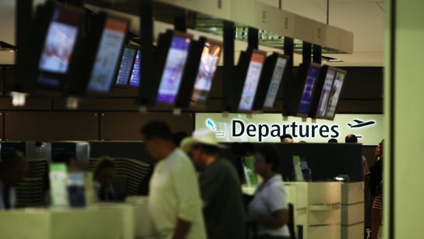 All outbound passengers are now checked against security databases upon check-in.