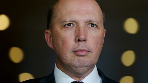 Home Affairs Minister Peter Dutton's views were no doubt shaped by his past as a policeman.