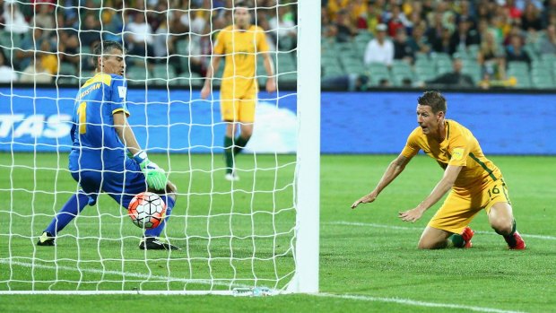 Nathan Burns adds one more to Australia's tally.