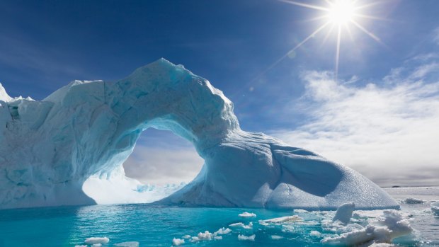 Antarctica has been declared a natural reserve devoted to
“peace and science”.