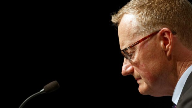'Other forces': Reserve Bank governor Philip Lowe speaks in Perth.