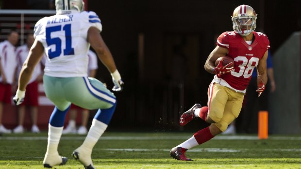 In the spotlight: Jarryd Hayne has made NFL bigwigs sit up and take notice.