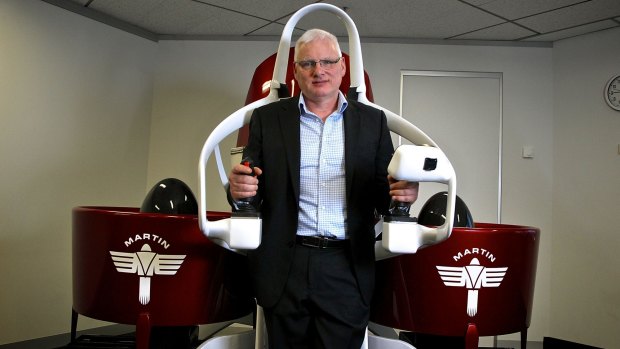 Martin Jetpack ready for takeoff