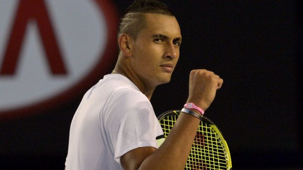 Nick Kyrgios is moving up in the world (rankings).