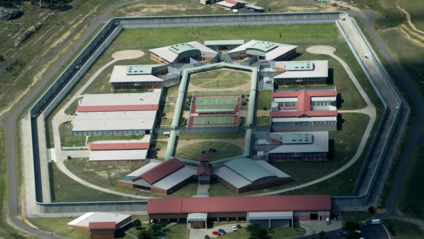 Lithgow Correctional Centre complex from the air.