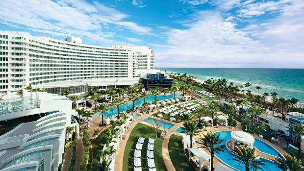 The Fontainebleau Miami Beach.