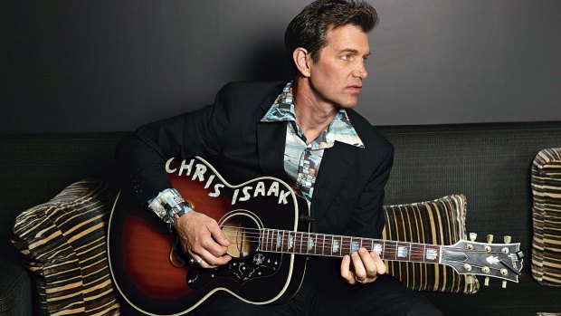 Chris Isaak holds no fear over playing at the MCG at the grand final.