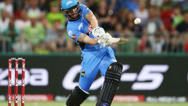 Adelaide Strikers batsman Jono Dean says captain Brad Hodge is "pretty switched on" and probably would've brough Ben Laughlin into the attack anyway.
