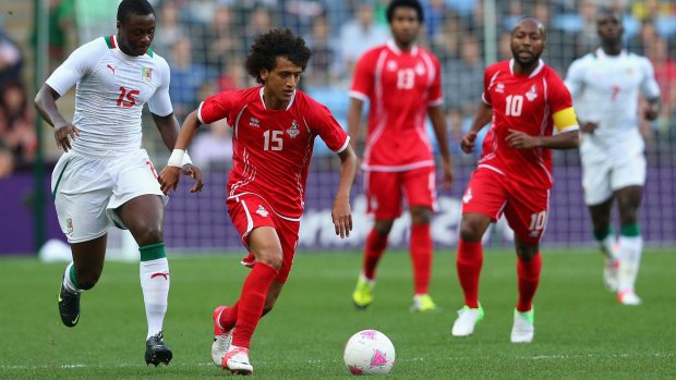 Something special: Sydney FC star Alex Brosque lavished praise on UAE star Omar Abdulrahman. 