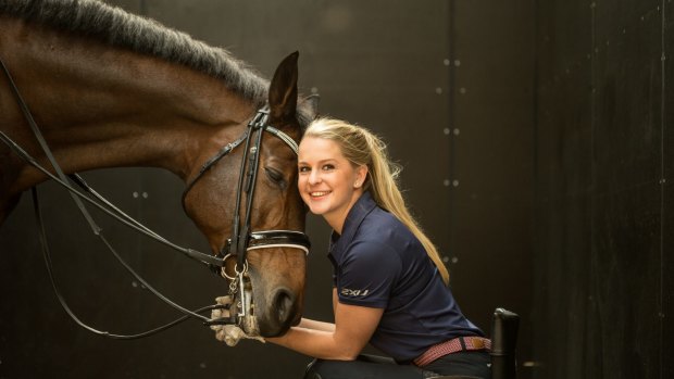 Emma Booth, 24, is hoping to represent Australia in the Paralympic Games in Rio.