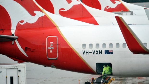 Qantas is expected to have saved $404 million on fuel in the first half.