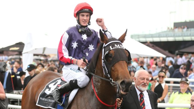 On target: Go Indy Go and jockey Chad Schofield will contest Thursday’s VRC Oaks.