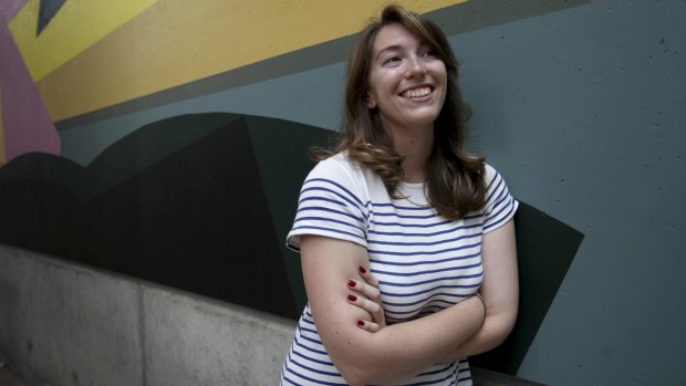 Twice the interest: Macquarie University student Samantha Jones is studying for  double degree.
