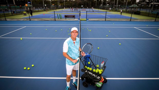 Warren Maher is the director of the threatened Boroondara Tennis Centre.