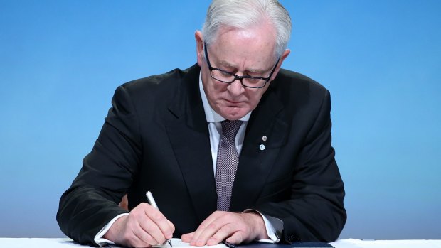 Former trade minister Andrew Robb signed the Trans-Pacific Partnership (TPP) in February this year.