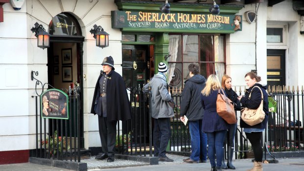 The Sherlock Holmes Museum in London.
