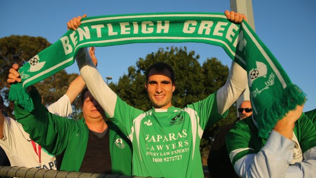 Bentleigh Greens fans turned up in numbers but went home disappointed.