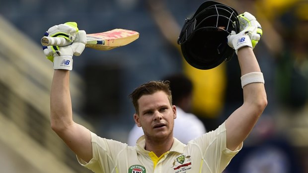 Another innings, another ton for Australia's Steve Smith.