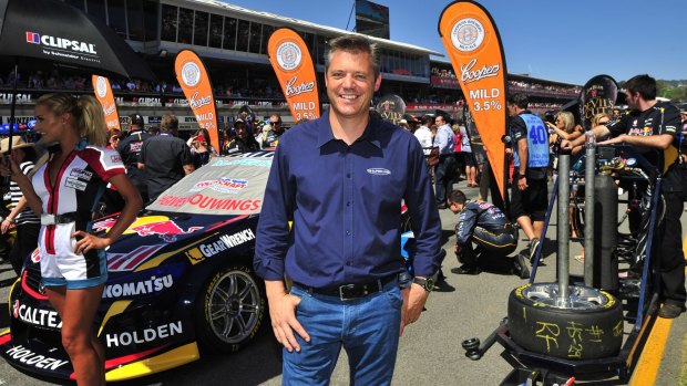 V8 Supercars chief executive James Warburton.