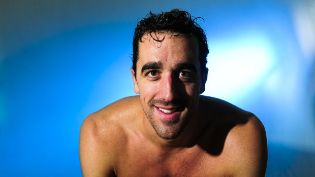 Excited: Matthew Abood has moved to Canberra to try to lock up an Olympics berth.