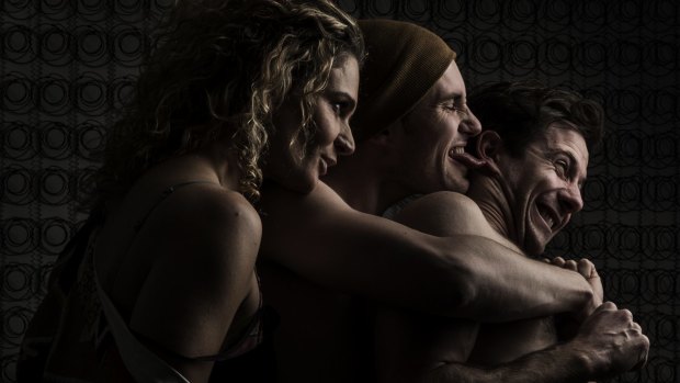 Danielle Cormack, Sean Hawkins and Simon London explore their limits in the provocative comedy <i>Straight</I>.