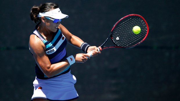 Canberra tennis veteran Alison Bai is gunning for fifth time lucky in the Australian Open doubles on Wednesday.
