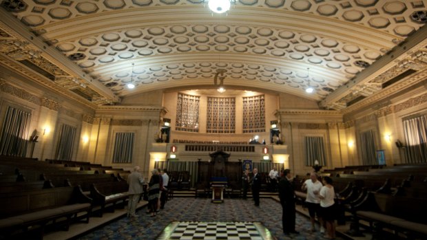 The Masonic Memorial Temple will be opened as part of Brisbane Open House.