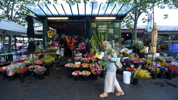 Just how much do you spend on Valentine's Day. Joe Leuzzi Flowers at Queen Victoria Market.