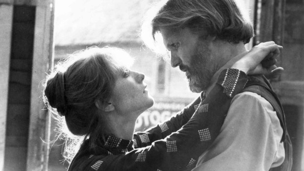 Kris Kristofferson and Isabelle Huppert in <i>Heaven's Gate</i>