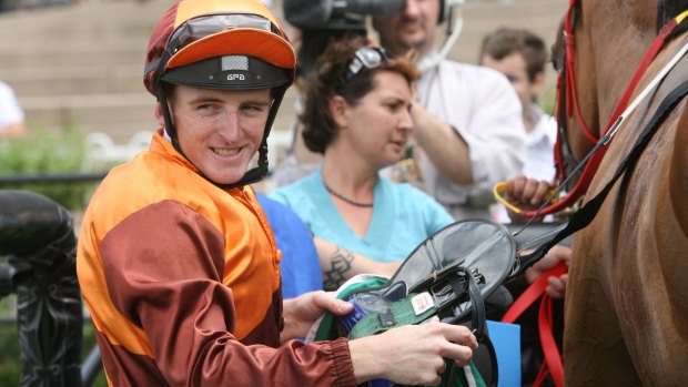 Second time round: Jockey Simon Miller is hoping to make his move to Canberra permanent.