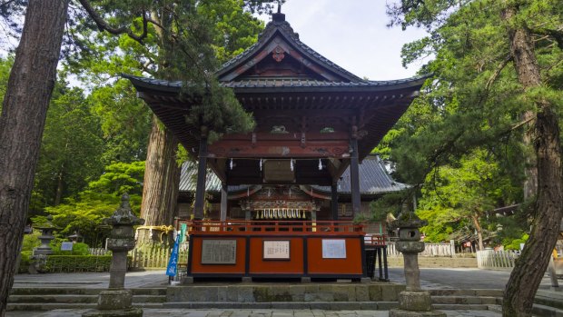  Kitaguchi Hongu Fuji Sengen shrine.