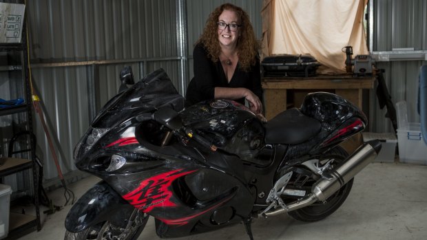 Heidi Pritchard is ecstatic that her high-performance bike was returned after being stolen thanks to a social media campaign and some nifty police work.

