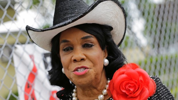 Democratic congresswoman Frederica Wilson said she was in the car with Myeshia Johnson when Donald Trump called.