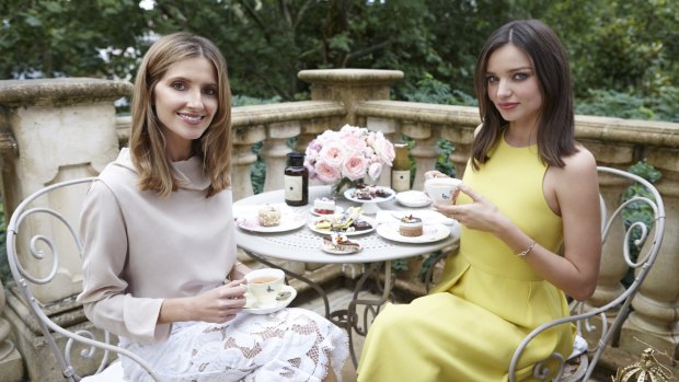 Miranda Kerr was once counted among the world's 10 highest-earning models. She talks to Kate Waterhouse (left). 